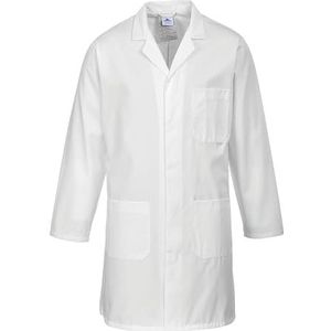 Portwest Standaard blouse voor heren. Kleur: wit. Afmetingen: XXL, 2852WHRXXL, Wit.