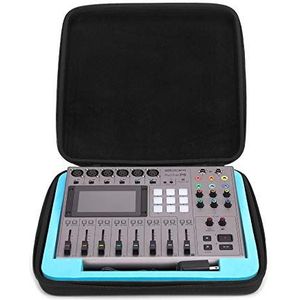 Analog Cases Pulse tas voor Zoom PodTrak P8 en Mini toetsenborden vergelijkbare besturingen of kleine elektronische muziekinstrumenten (EVA-draagtas, met robuuste draagriem) zwart, Zwart, instrumentenkoffer