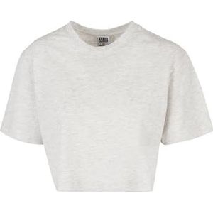 Urban Classics Oversize kort T-shirt voor dames, Pastel Grijs