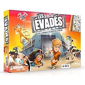Dujardin - The Escape – gezelschapsspel – wees de eerste die uit de gevangenis ontsnapt – strategiespel geschikt voor kinderen – voor 2 tot 4 spelers – vanaf 8 jaar 41330 meerkleurig