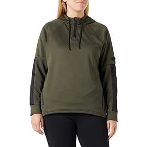 Canterbury Sweatshirt met capuchon met ritssluiting, voor dames, bosgroen, 40, Bos Groen