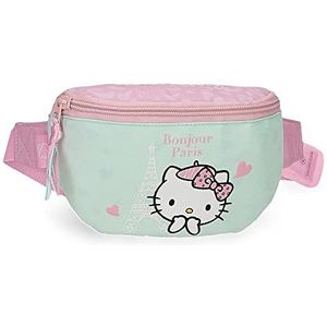 Hello Kitty Parijs Cabinekoffer, roze, Riñonera Peque�ña, heuptas, Roze, Heuptas