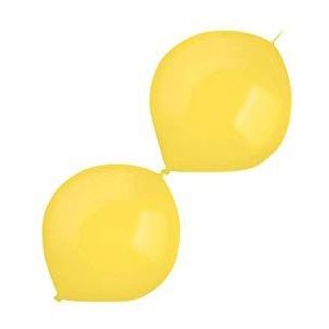 Amscan Link-a-Loon 9905584 latex ballonnen goud 100 stuks