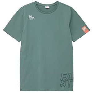s.Oliver T-shirt à manches courtes garçon, Bleu 6714, 140