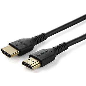 StarTech.com 1,5 m Premium gecertificeerde HDMI 2.0-kabel met ethernet, High Speed UHD 4K 60Hz, HDR10, TPE, Rugged HDMI-kabel
