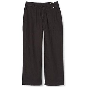 Herrlicher Starlight Linen Pantalon, Noir 11, 33 Femme