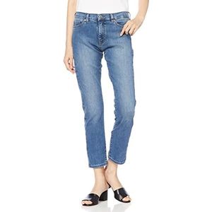BOSS Slim Fit Jeans Crop 2.0 lichtblauw slim fit gemaakt van super stretch denim, Blauw