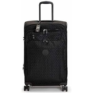 Kipling New YOURI Spin M, Medium Expandable Spinner, Emb Signature, YOURI SPIN M