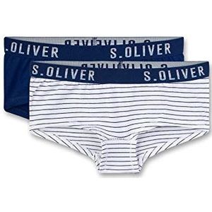 s.Oliver Unterhose Im Doppelpack Culotte (Lot de 2) Fille, Bleu Roi (5809), 12 ans