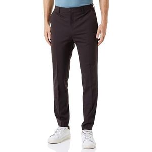 SELETED HOMME Slhslim-Elon TRS Flex B Noos Pantalon en tissu pour homme, Marron/pierre, 106