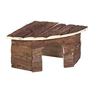 Nobby Woodland Patty knaagdierhuis van hout, 21 × 10 × 15 cm