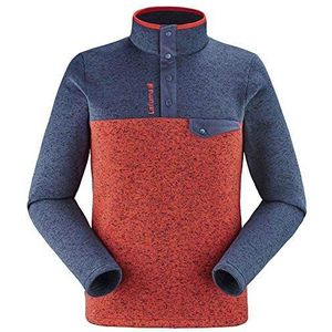 Lafuma Cloudy Sweater voor heren, Vibrant Rood/Eclipse Blauw