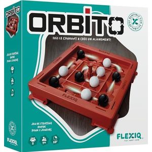 Asmodee FlexiQ Orbito Bordspellen, strategiespellen, denkspellen, familiespel vanaf 7 jaar, 2 spelers, Franse versie