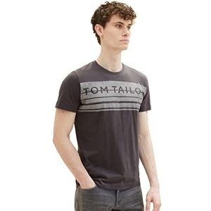 TOM TAILOR 1037988 T-shirt voor heren, 10899 - Tarmac Grey