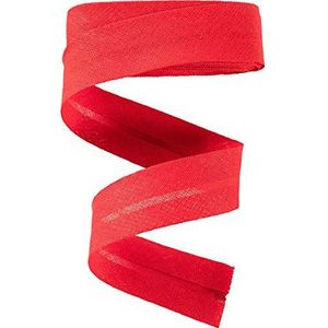Prym Biasband van katoen, 40/20 mm, 30 m, rood, 903271