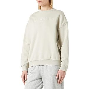 4F Sweatshirt pour femme, Blanc cassé, M