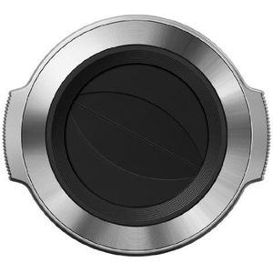 Olympus LC-37C automatische lensdop (geschikt voor M.Zuiko 14-42 mm EZ) zilver