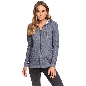 Roxy Sweat à capuche zippé Trippin pour femme, Mood Indigo Exc, M