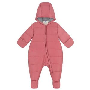 Petit Bateau A0b41 Baby meisje combi-piloot met lange mouwen, Rozenhout