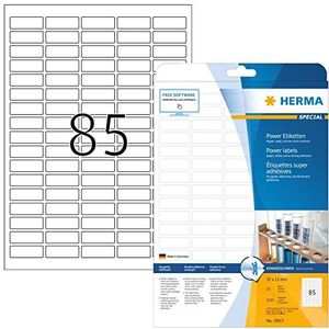 Herma Speciale A4-etiketten, 37 x 13 mm, extra sterk, adhesion - wit (2125 stuks)