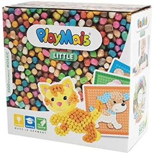 PlayMais Mozaïek Little Friends creatieve set voor meisjes en jongens vanaf 3 jaar + | meer dan 2300 delen & 6 mozaïekmodellen met kleine dieren | stimuleert de creativiteit en motoriek