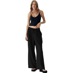 LTB Jeans Pantalon classique Kaseme pour femme, Noir, M