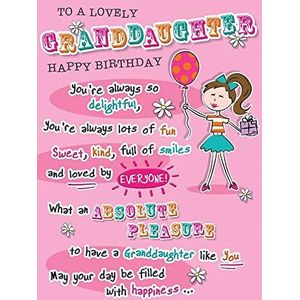 Regal Publishing Verjaardagskaart voor kleinkind, 22,9 x 15,2 cm