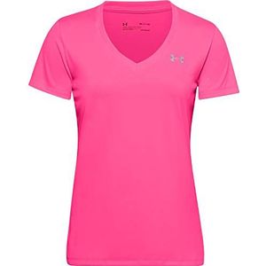 Under Armour Dames Tech T-shirt met V-hals en korte mouwen