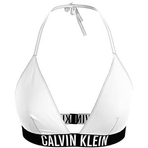 Calvin Klein Driehoek-rp dames Bikinitop, Pvh Classic Wit, S