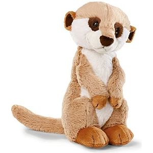 NICI Knuffel Stokstaartje - pluche - bruin - 20 cm - knuffeldier