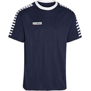 Derbystar Hyper Kindershirt, uniseks, marineblauw/wit