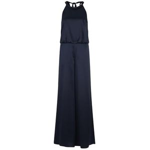 Vera Mont - 0303/4003 - Jumpsuit - Blauw - Satijn