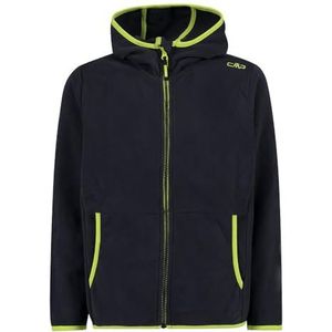 CMP Fix Hood 32H1384 Full Zip Fleece 10 jaar, grijs (Grigio), 10 jaar, Girs (Grigio)
