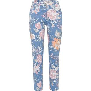 Raphaela by Brax Lesley S dames katoenen broek Super Slim 16-1328, Lichtblauw