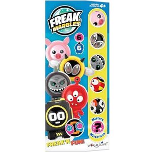 Freak Marbles Totem Pack B | Verzamelen, spelen en delen | Bevat 6 ballen en 6 skins, 1 van hen zeldzaam