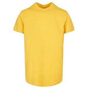Build Your Brand Basic T-shirt met ronde hals voor heren, Taxi Geel