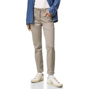 Cecil B378092 Slim Fit damesbroek, Cozy Greige