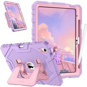 Fintie - Kinderhoes - Paars/Roze - Schokbestendig - Voor iPad 11 inch en 10e gen