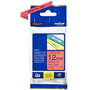 Brother TZe431 gelamineerde tape, breedte 12 mm, lengte 8 m