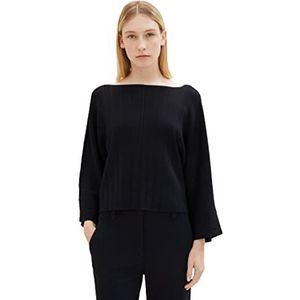 TOM TAILOR Basic coltrui voor dames, basic TOM TAILOR damestrui (1 stuk), 10668-kapitein van de blauwe lucht