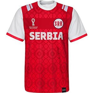 FIFA Official Fifa World Cup 2022 Serbia Classic T-shirt met korte mouwen voor jongens