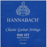 Hannabach 652387 klassieke gitaarsnaren 800HT spel High Tenson zilver