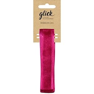 Glick Luxe lint met gesatineerde randen, ideaal voor geschenkverpakkingen, kunst en knutselwerk