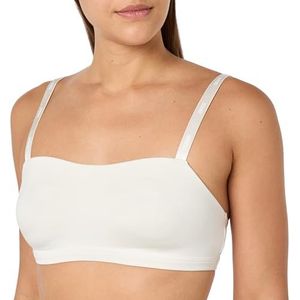 BOSS Padded Ci Bralette voor dames, Open Wit