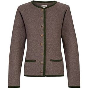 Stockerpoint Dames Caro Jacket Cardigan Sweater, Truffel, 38, Truffen