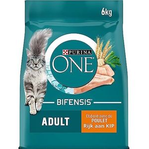 Purina One Bifensis Droogvoer voor katten, rijk aan kip, 6 kg