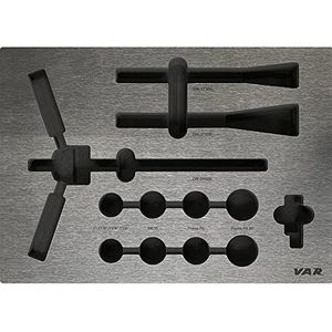 VAR Gereedschapsorganizer voor kledingkast, voor volwassenen, uniseks, meerkleurig (meerkleurig), Eén maat