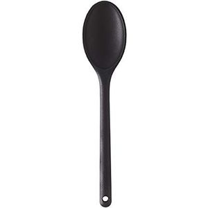 MASTRAD - Diepe lepel - Bereiden, Koken, Mengen - Unibloc - Silicone - Geen Kras Op De Poten - Zwart