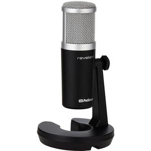 PreSonus Revelator USB-condensatormicrofoon met softwarepakket voor podcasting, opname, streaming en loopback-mixer voor games, Skype-interviews, Discord, Zoom