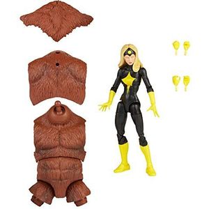 Hasbro Marvel Legends Series, 15 cm Darkstar figuur, premium design en gewrichten, met 2 accessoires en onderdeel Build-a-figuur, meerkleurig